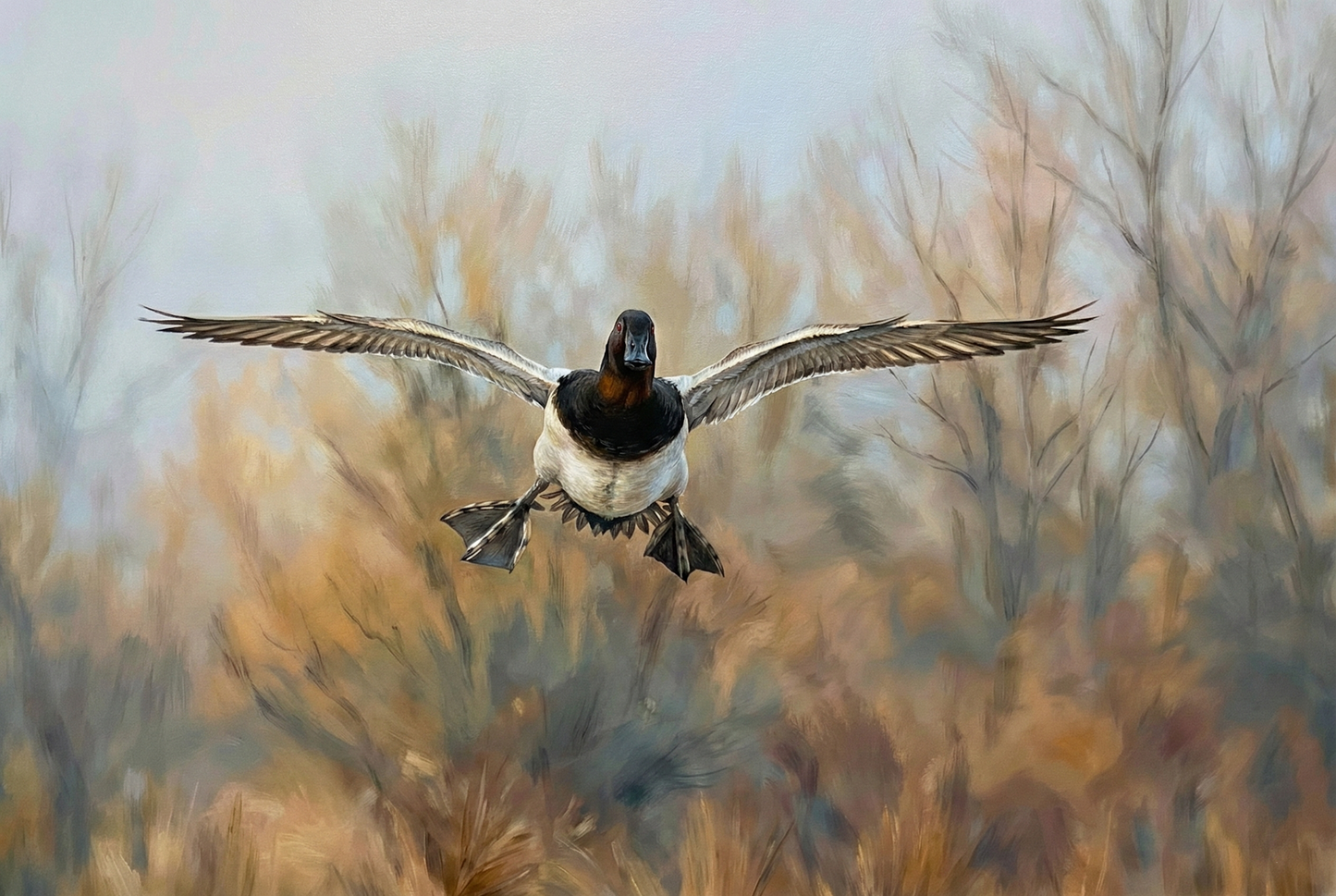 Canvasback On Final Approach