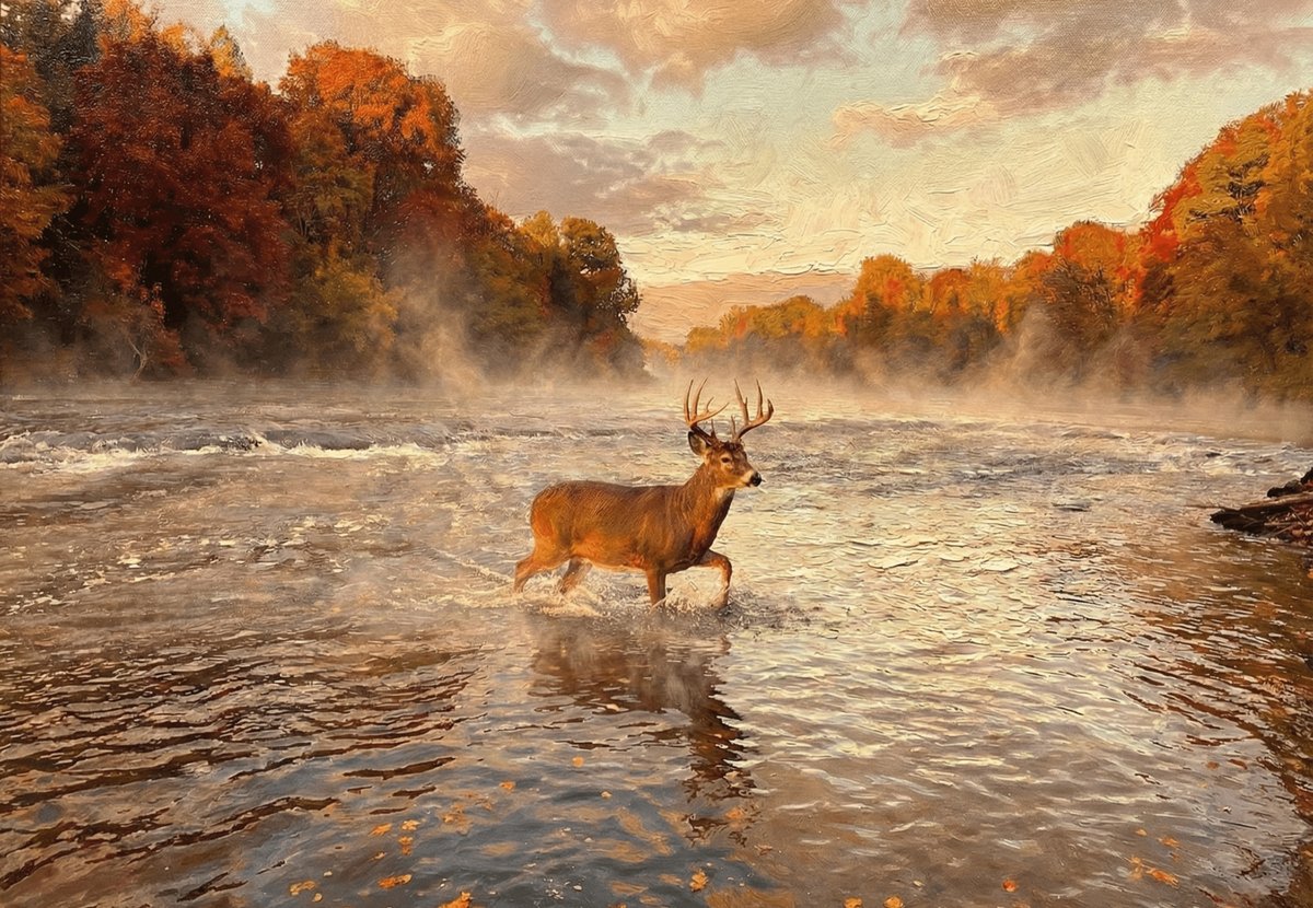 Buck Across The Weir